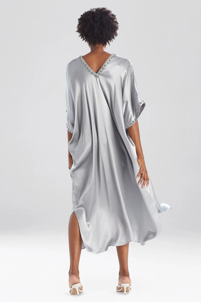 Key Essentials Beaded Silk Caftan - Image 2