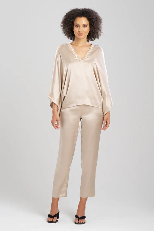 Key Essentials Beaded Silk PJ