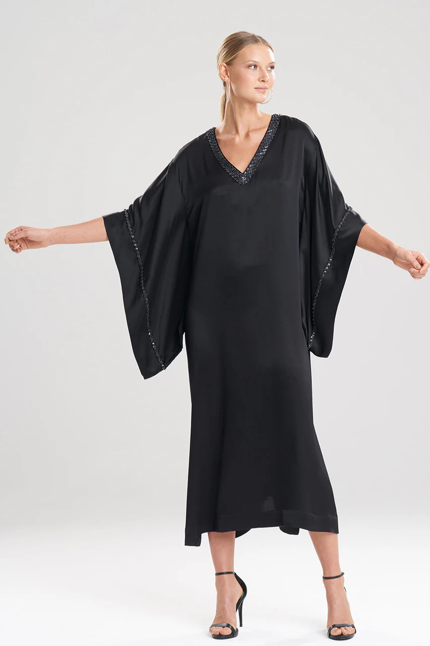 Key Essentials Embroidered Trim Caftan