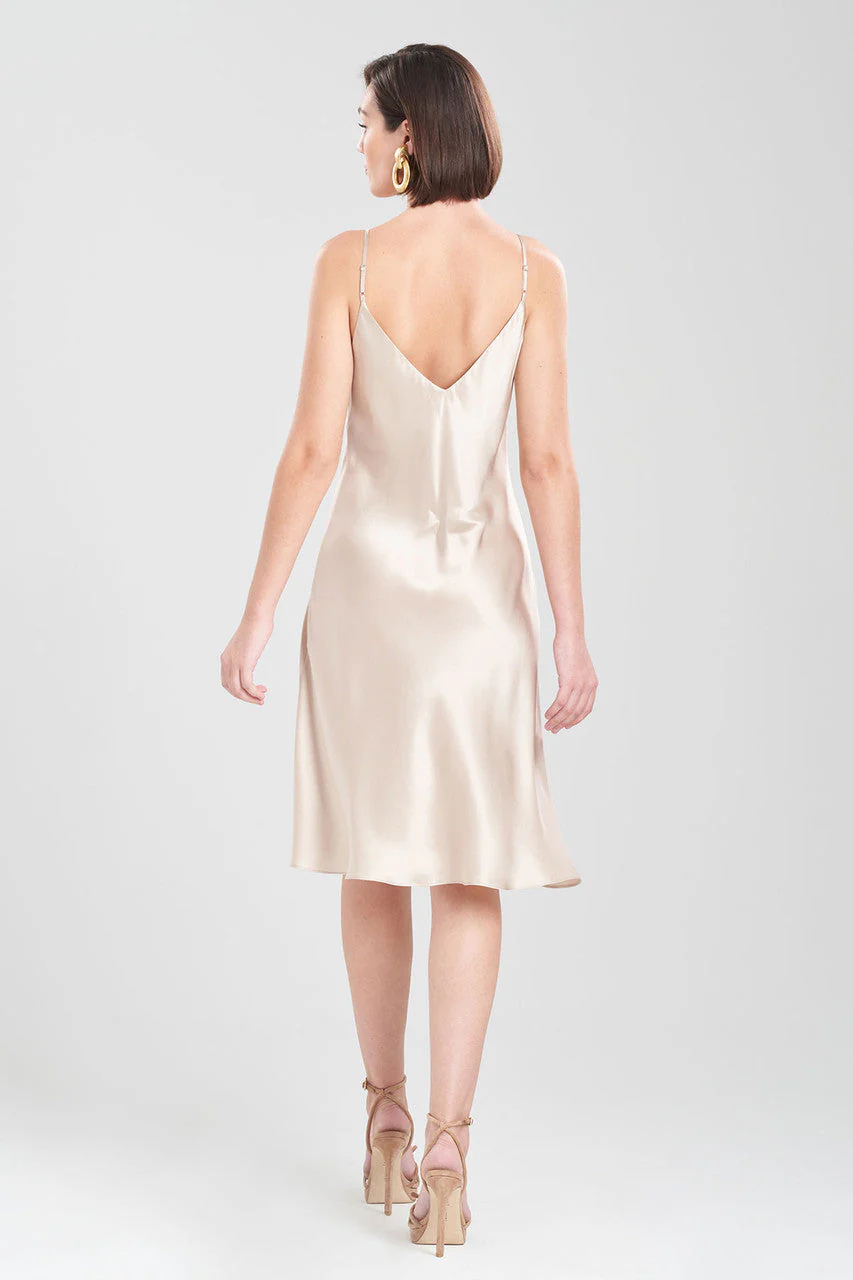 Key Essentials Short Silk Slip - Image 2