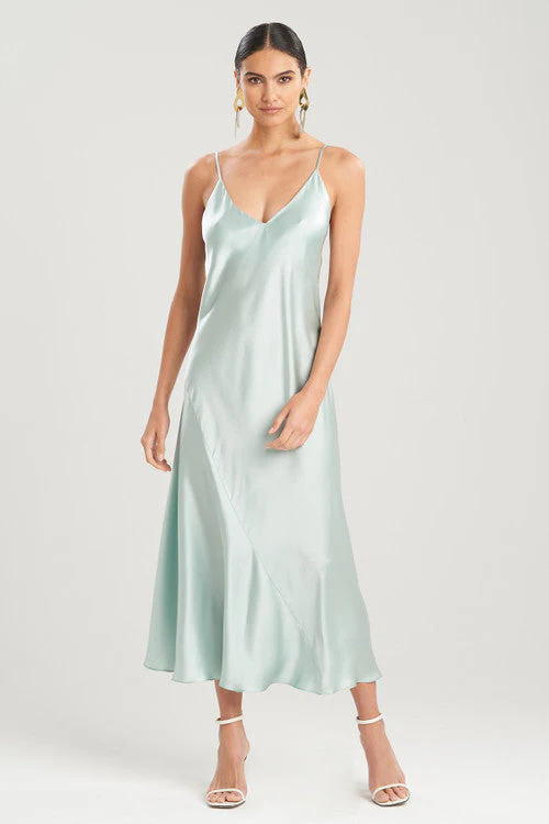 Key Essentials Silk Flounce Gown - Image 10