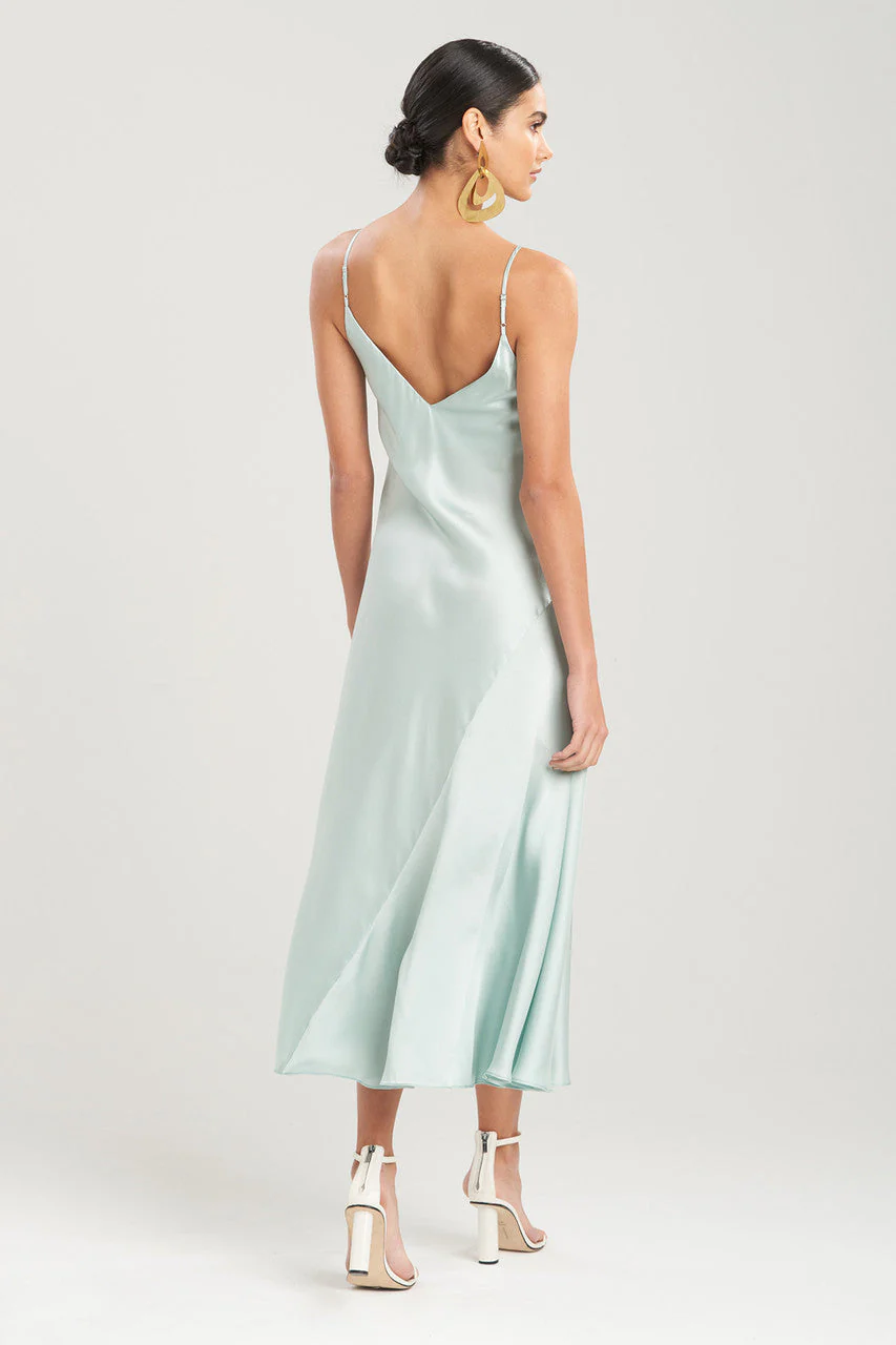 Key Essentials Silk Flounce Gown - Image 2