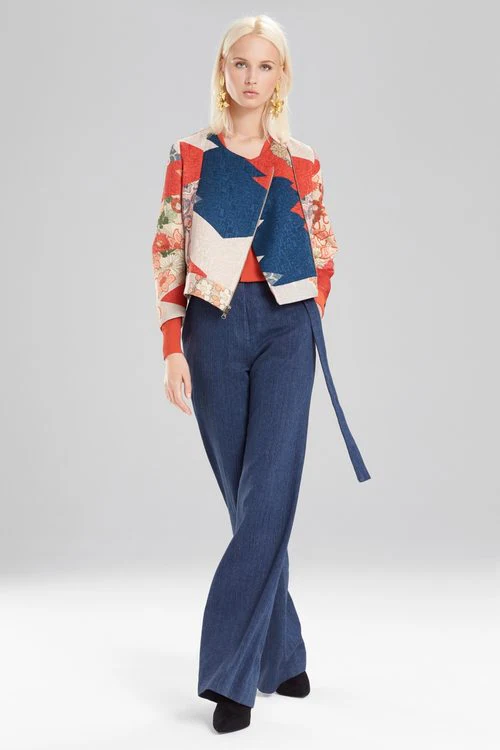 Kimono Patchwork Crop Jacket - Image 6