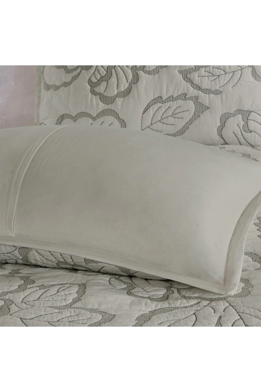 Kira Quilt Gray Comforter Set - Image 4
