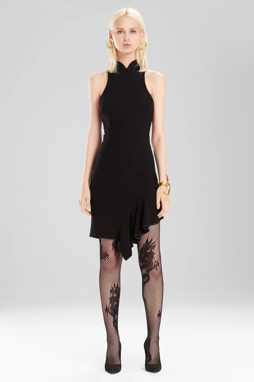 Knit Crepe Dress - Image 4