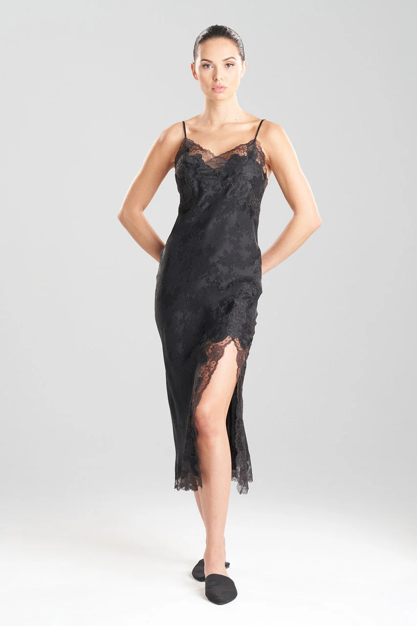 Kurokawa Jacquard Lace Silk Gown - Image 2