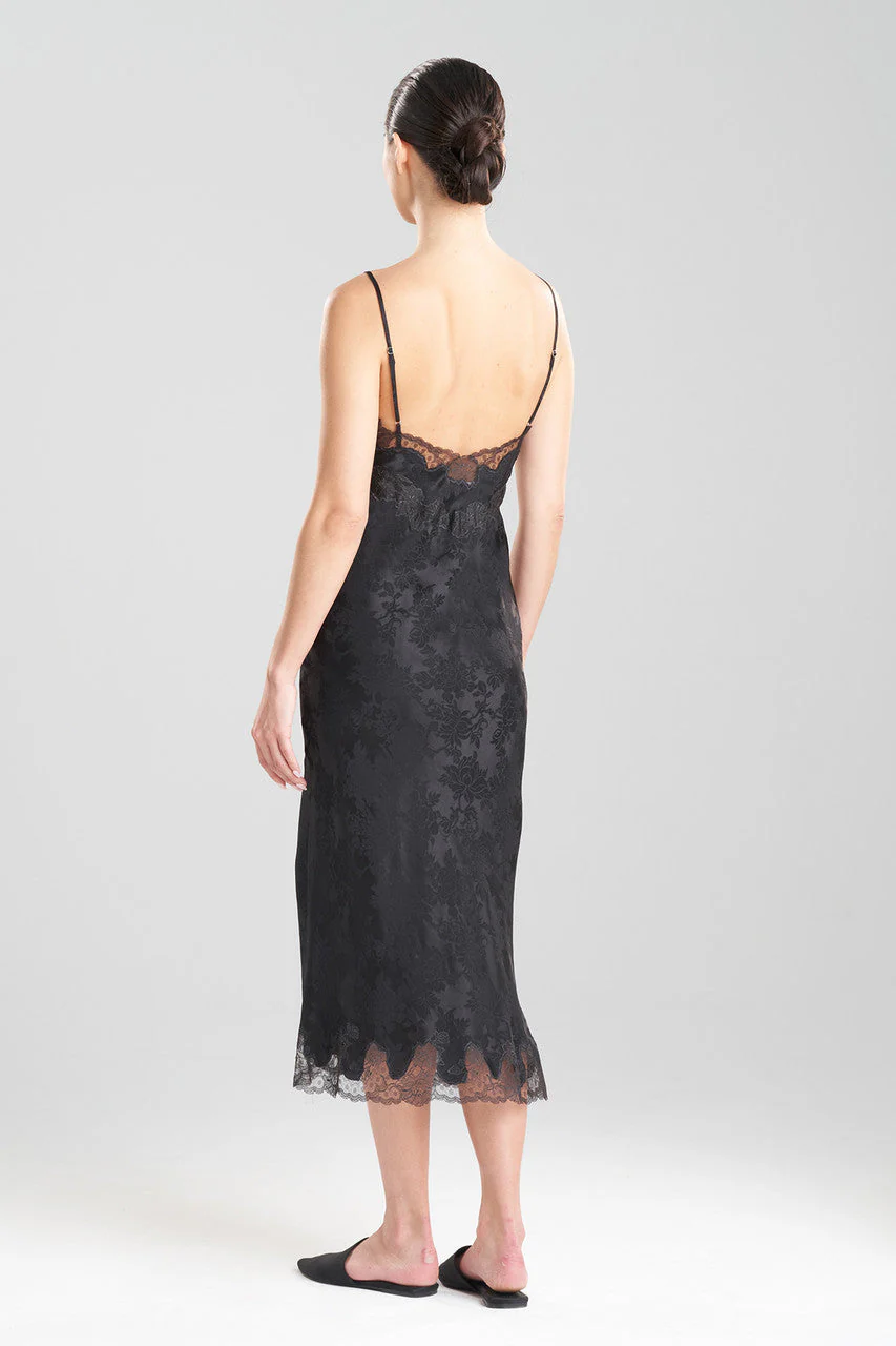 Kurokawa Jacquard Lace Silk Gown - Image 3