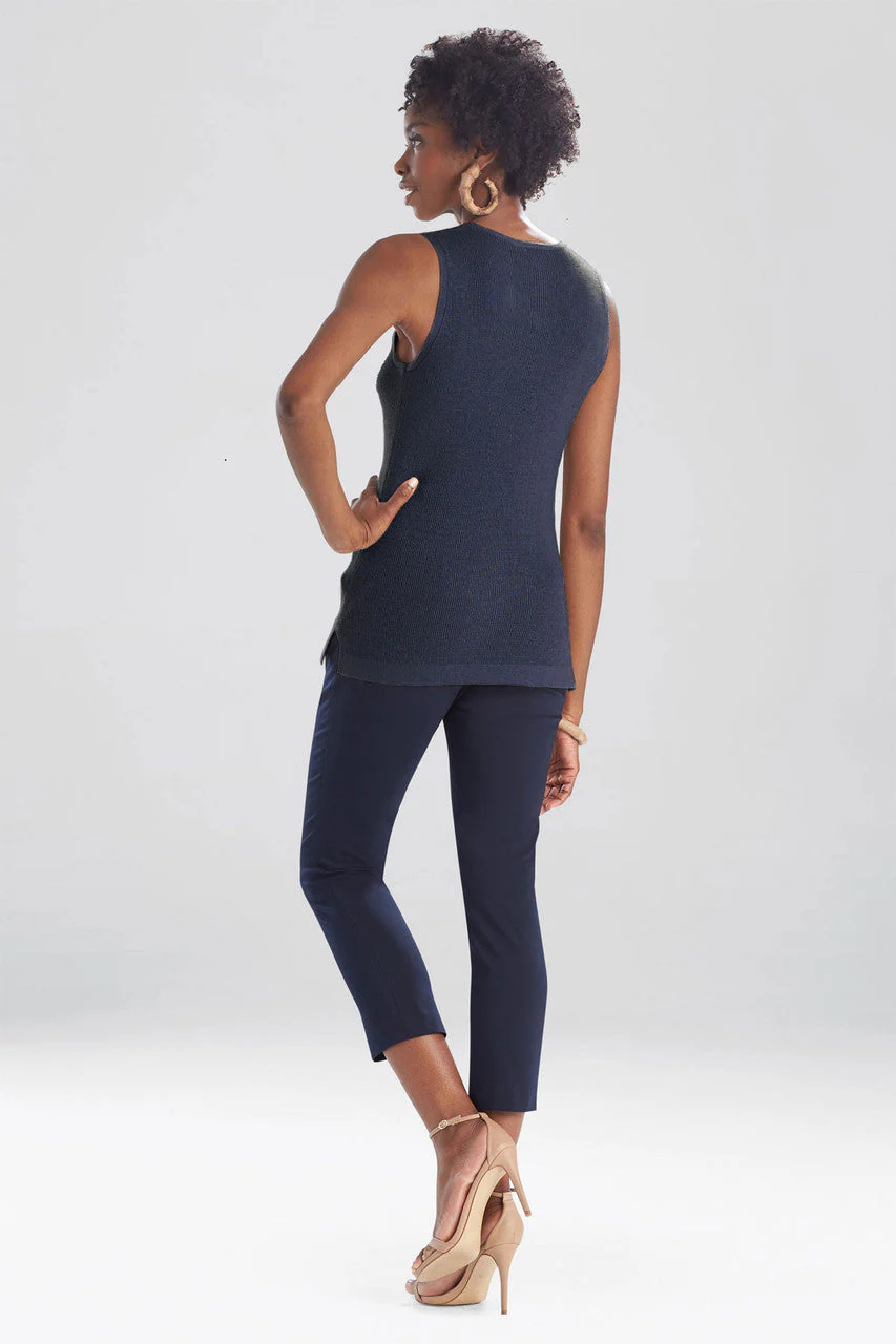 Kyoto Textured Knit Tunic Tank - Image 2