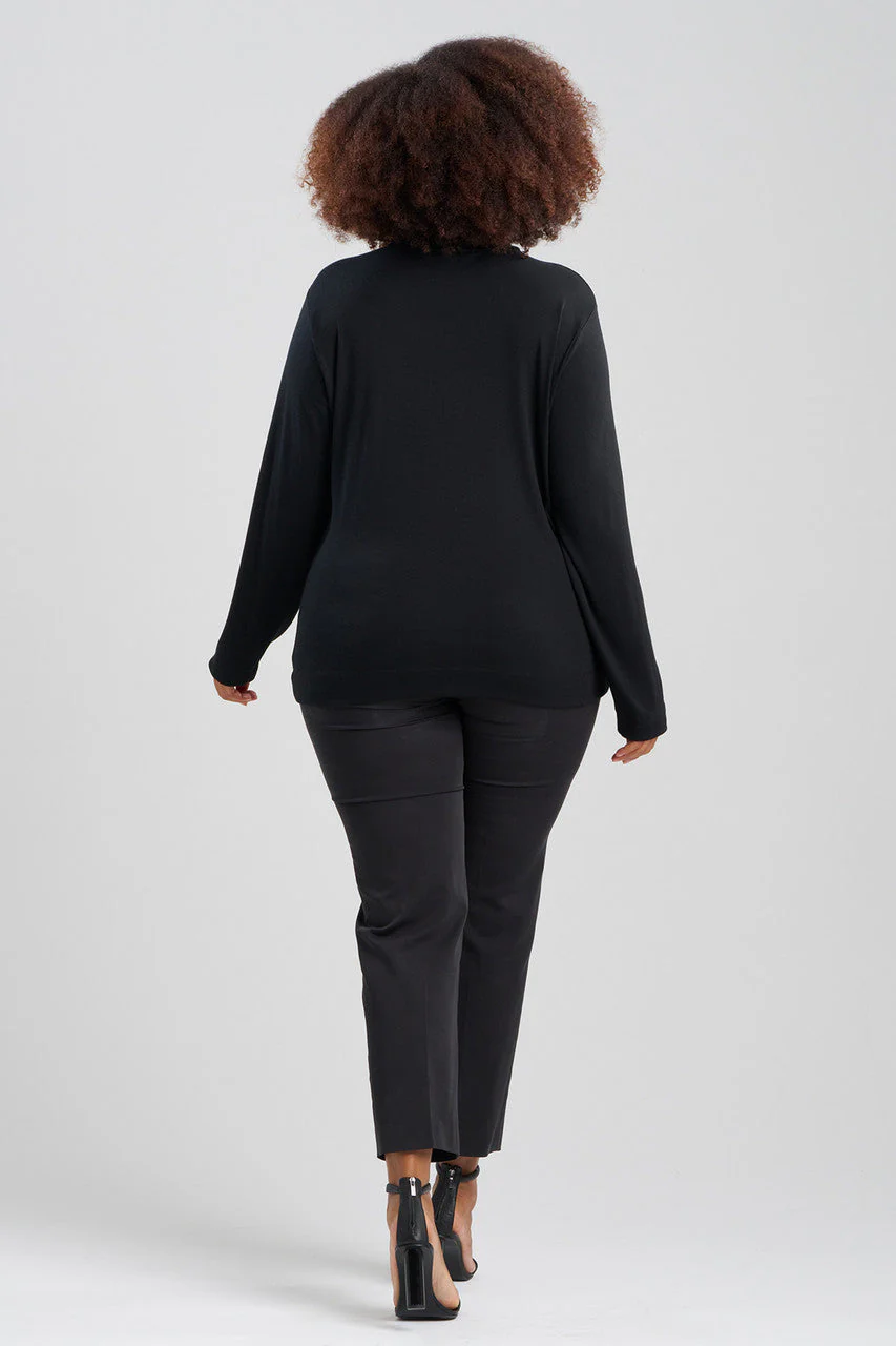 Layering Jersey Turtleneck Top - Image 5