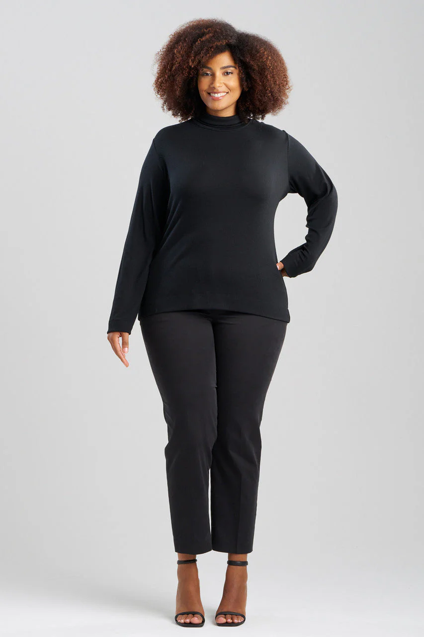 Layering Jersey Turtleneck Top - Image 6