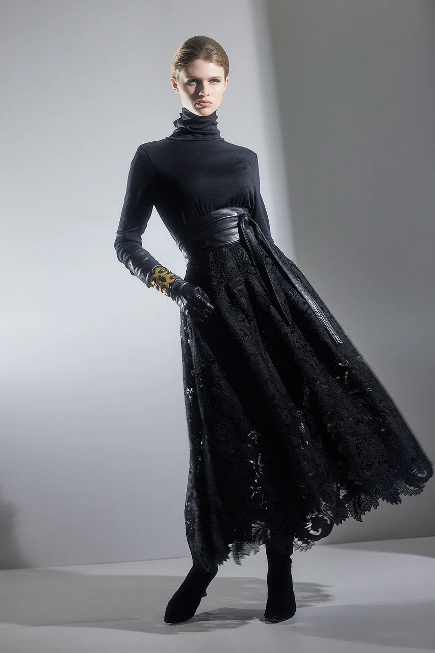 Layering Jersey Turtleneck Top - Image 7