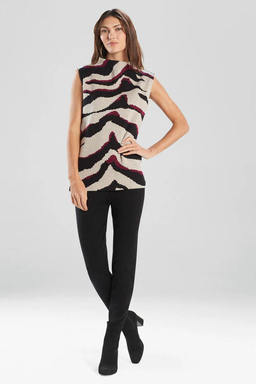 Le Tigre-Angkor Funnel Sweater Top - Image 4