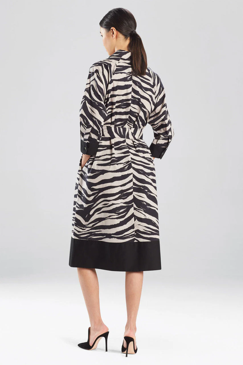 Le Tigre-Printed Cotton Poplin Shirtdress - Image 3