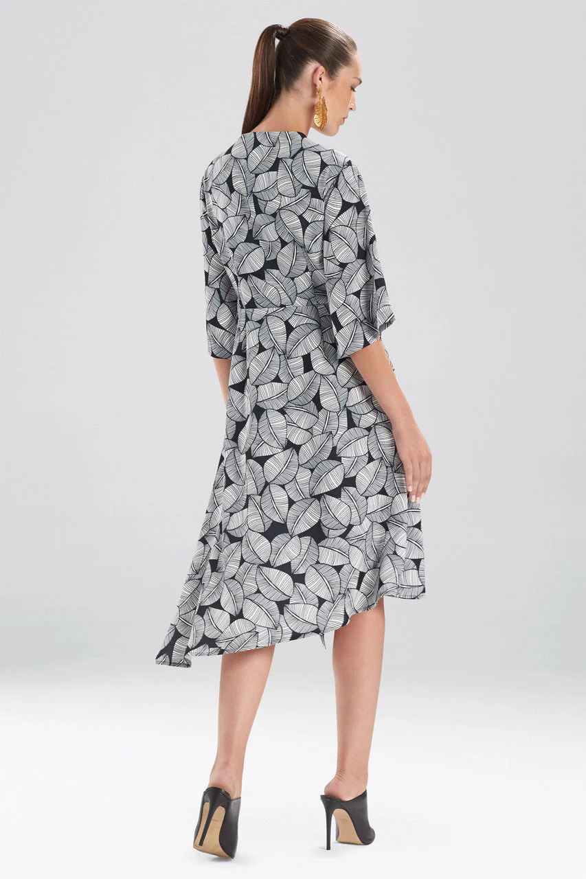Leaves Of Paradise Wrap Dress - Image 3
