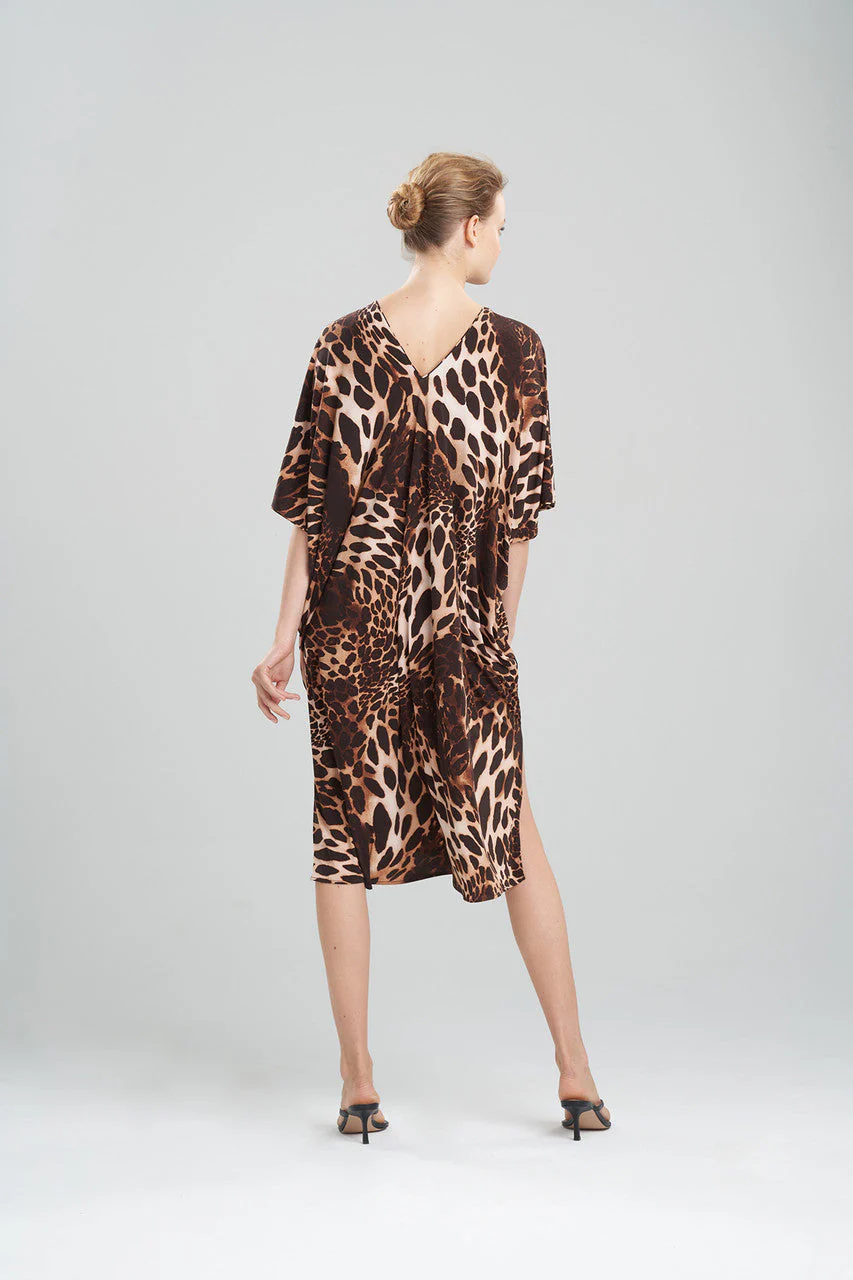 Leopard Jersey Caftan - Image 2