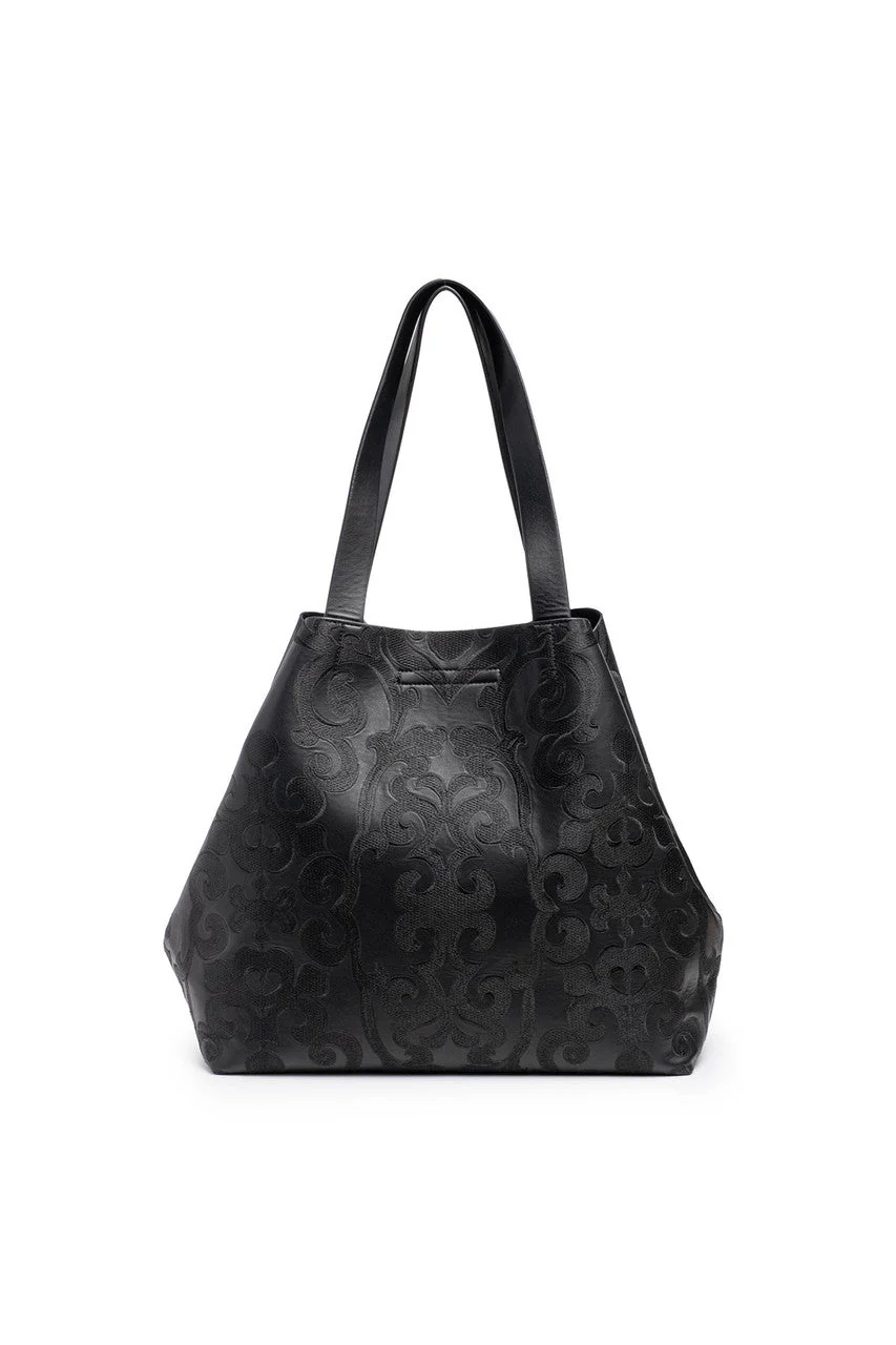 Leticia Embroidery Large Tote Bag - Image 4