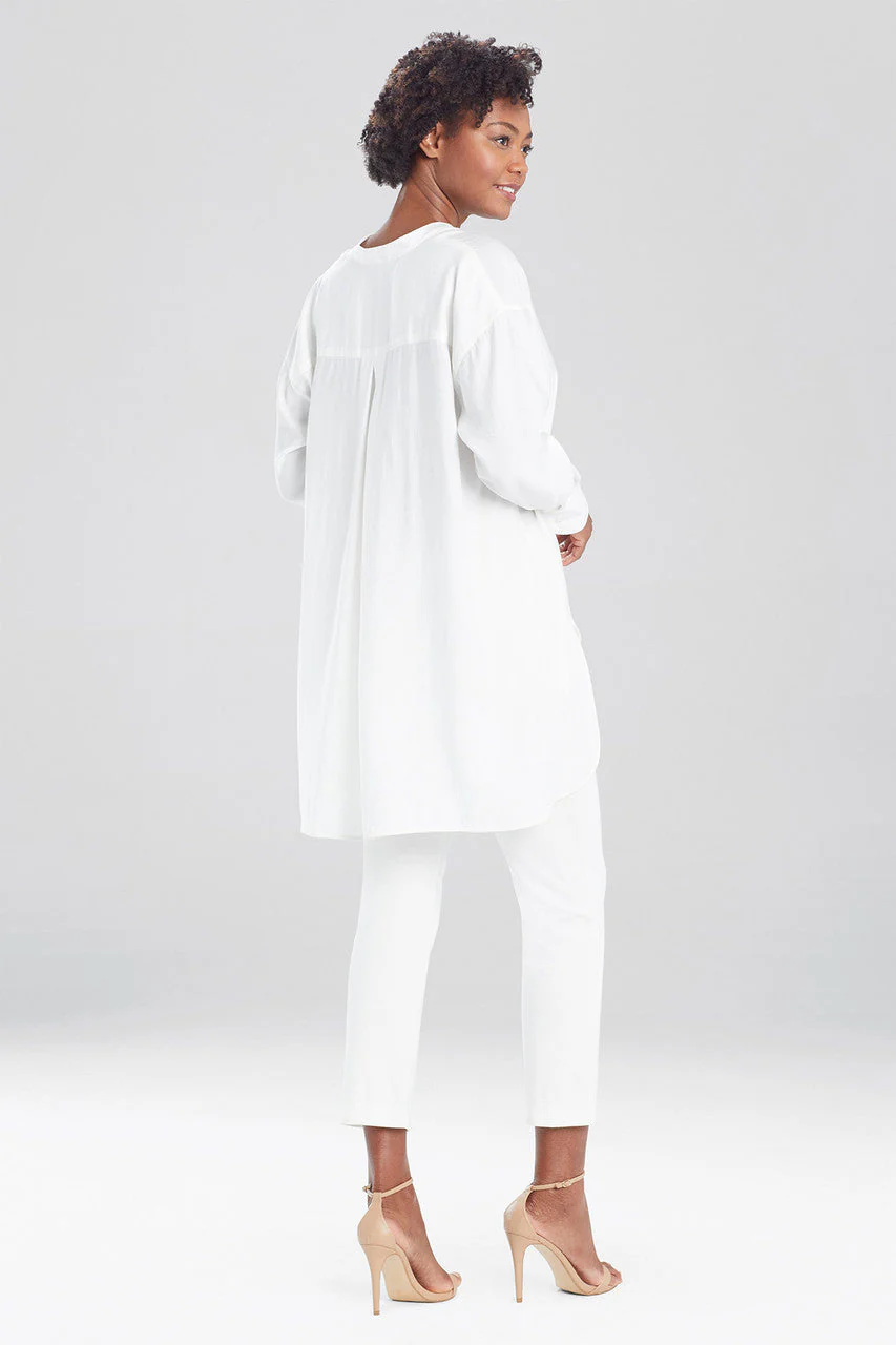 Light Sanded Modal Oversized Shirt - Image 4