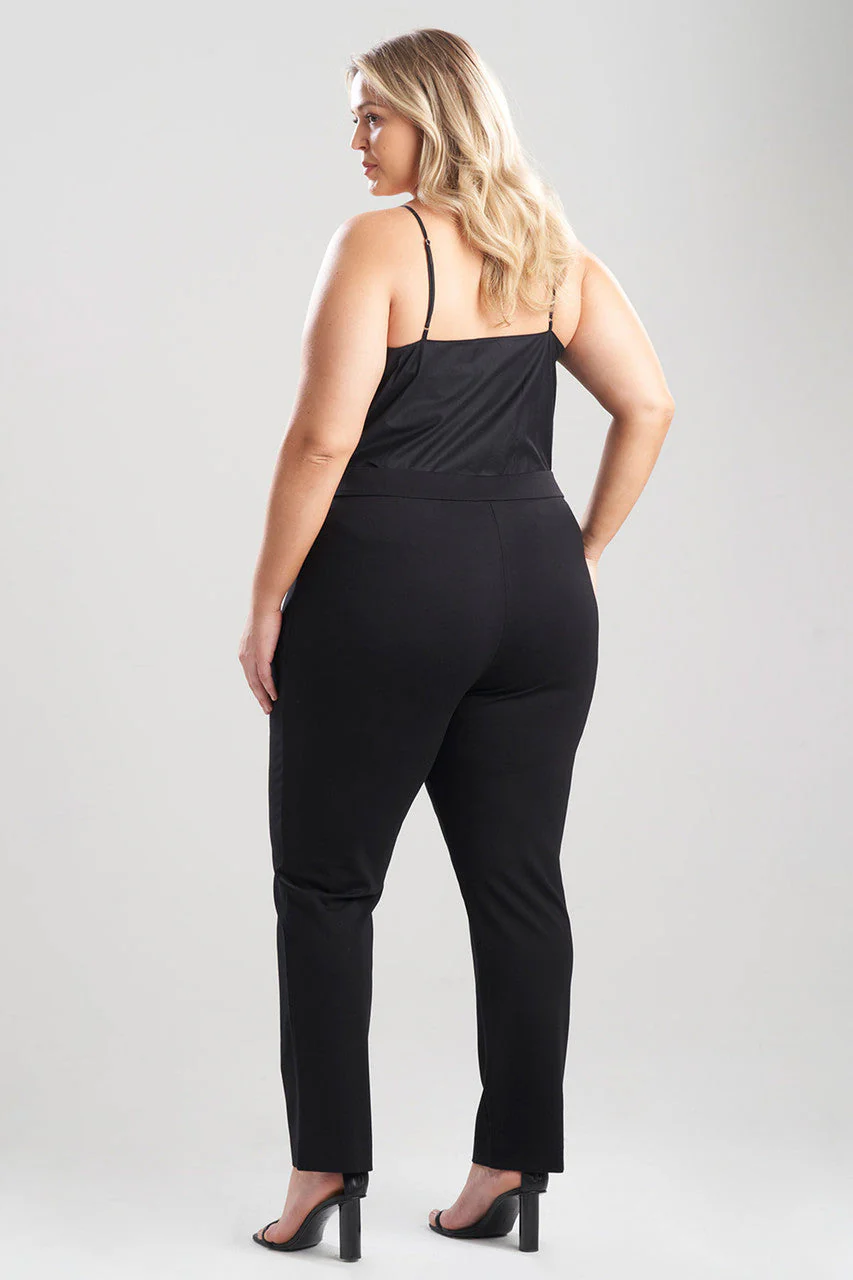 Light Weight Ponte Slim Pants - Image 4