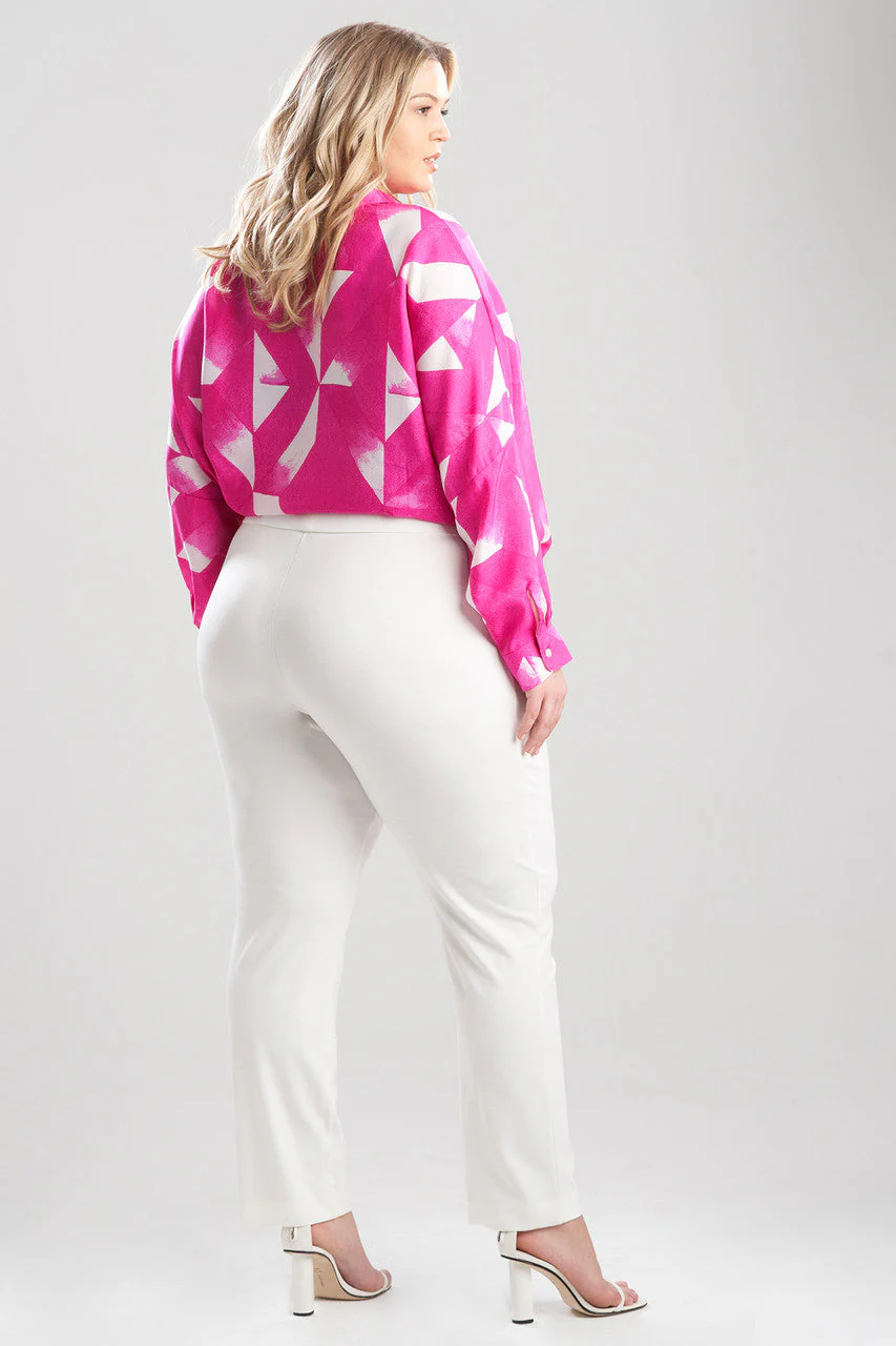 Light Weight Ponte Slim Pants - Image 4