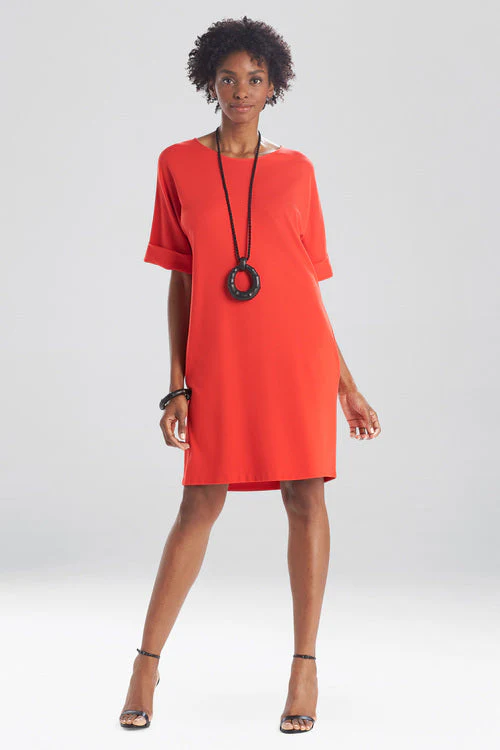 Light Weight Ponte T-Shirt Dress
