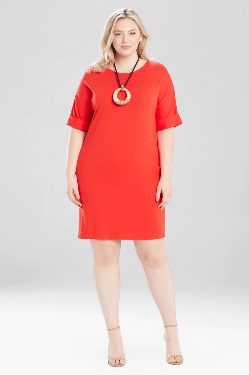 Light Weight Ponte T-Shirt Dress - Image 5
