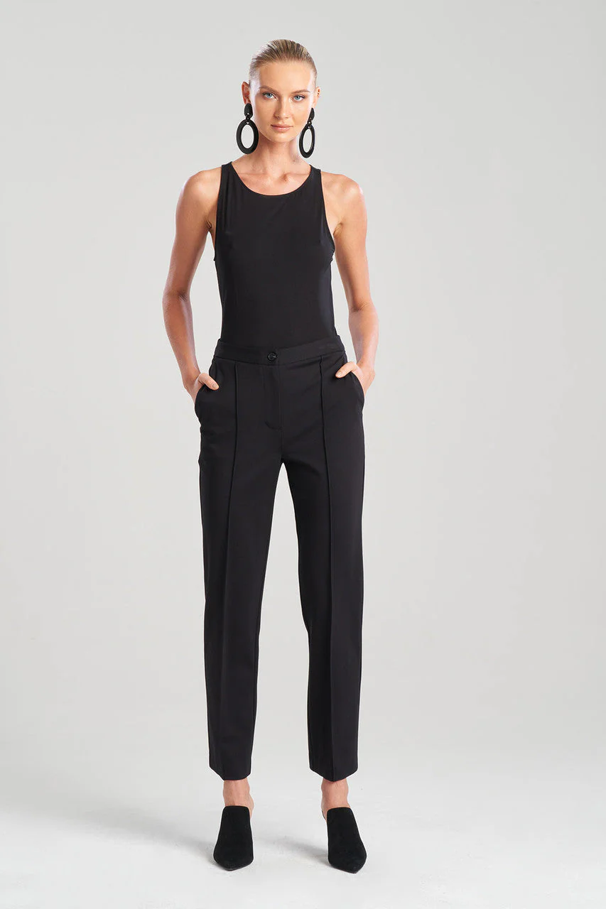 Light Weight Ponte Tapered Pants - Image 2