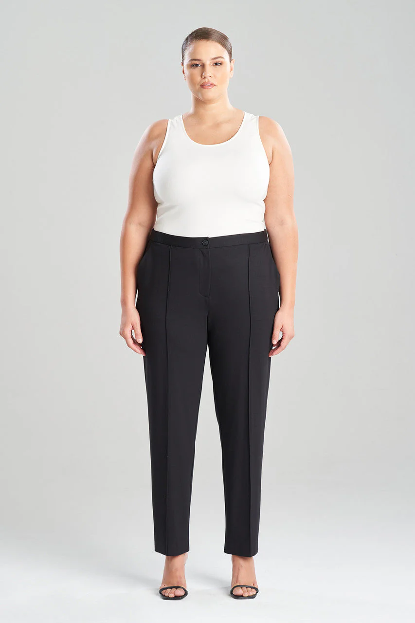 Light Weight Ponte Tapered Pants - Image 5