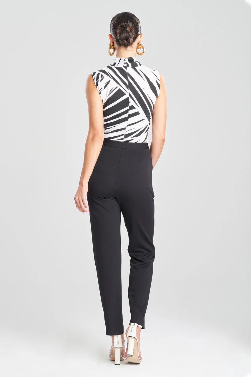 Light Weight Ponte Tapered Pants - Image 7