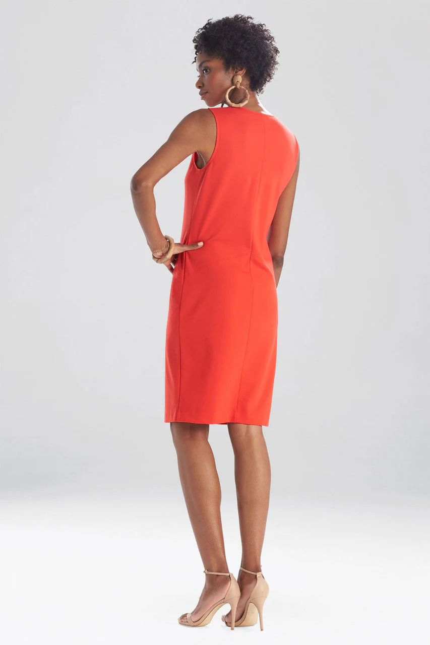 Light Weight Ponte Wedge Dress - Image 3