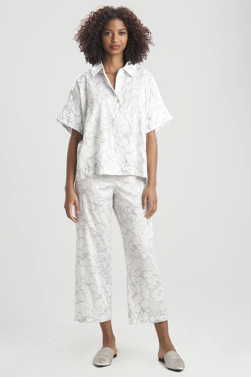 Lily-Cotton Sateen W/Embroidery PJ - Image 6