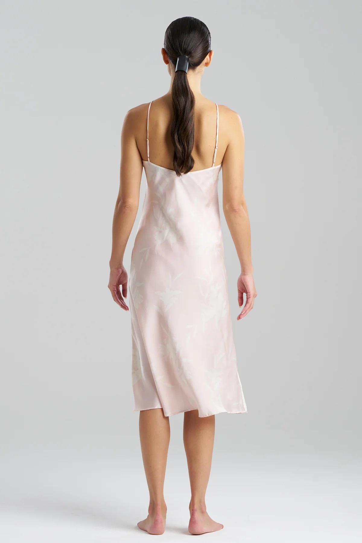 Lily Printed Satin Icon Slip Dress - Image 3