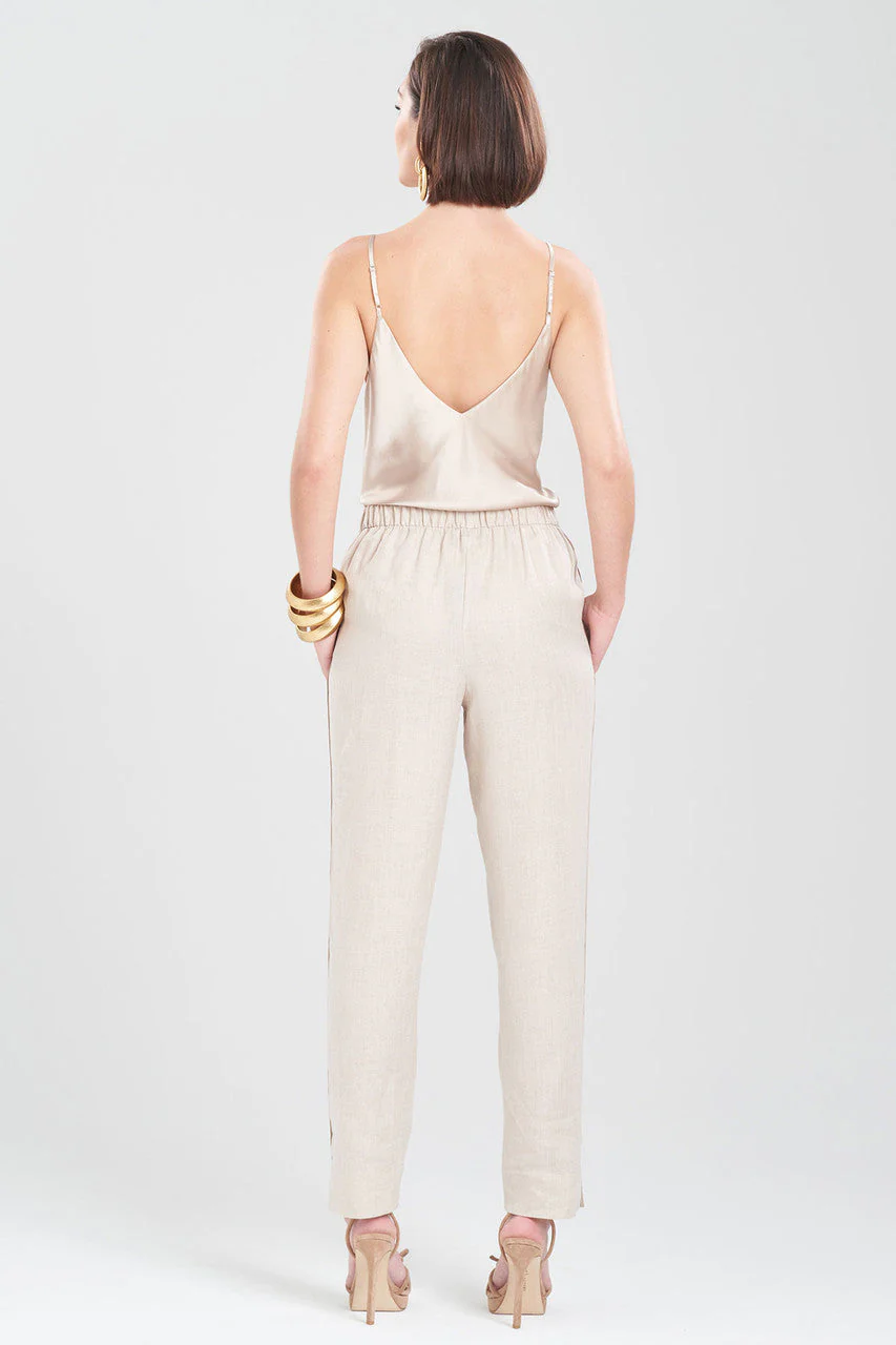 Linen Straight Leg Pants - Image 2