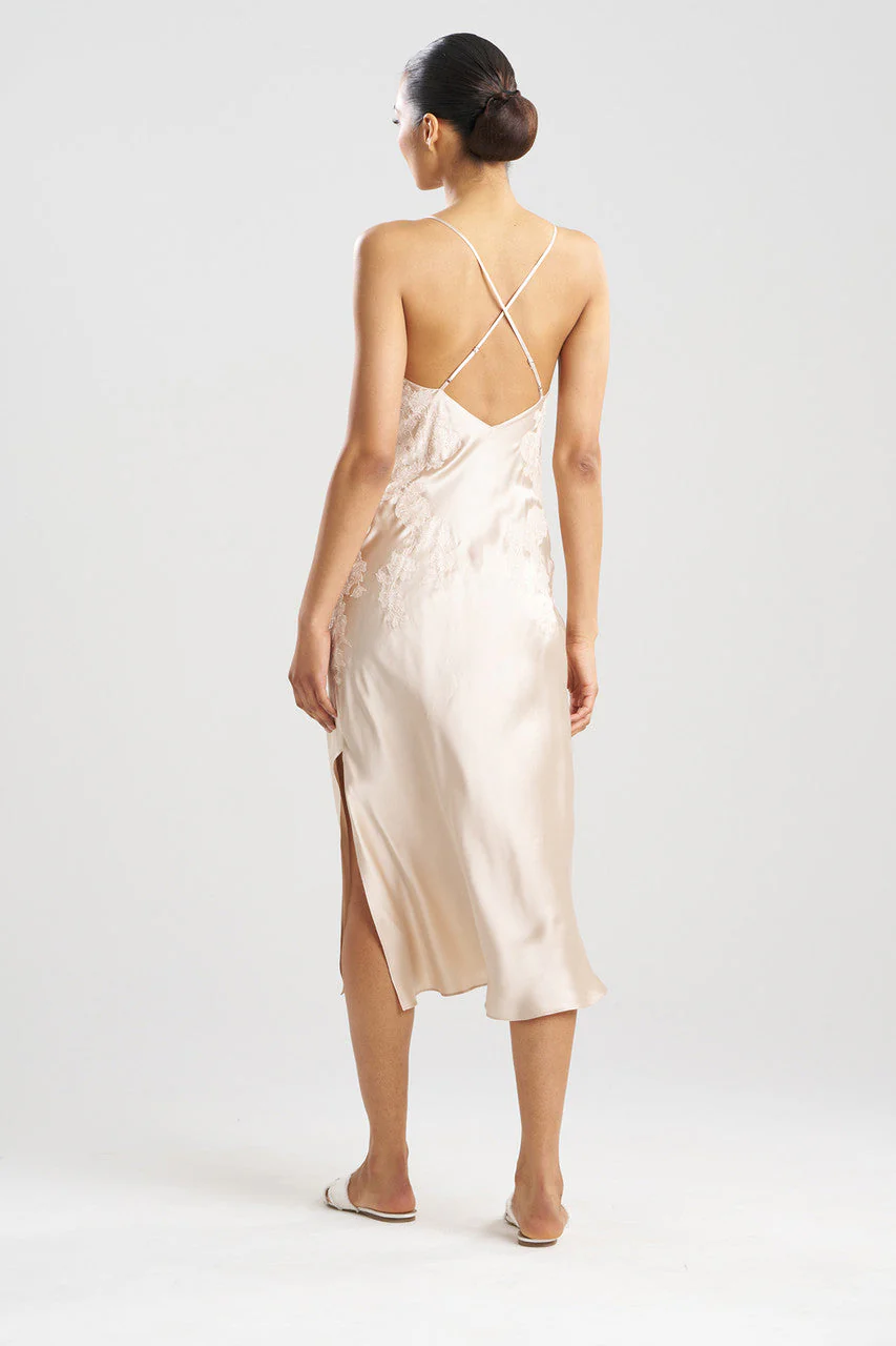 Lolita Lace Silk Slip Dress - Image 2