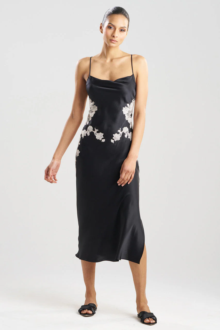 Lolita Lace Silk Slip Dress