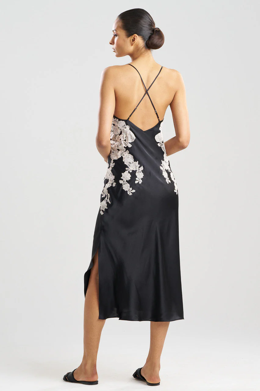 Lolita Lace Silk Slip Dress - Image 2
