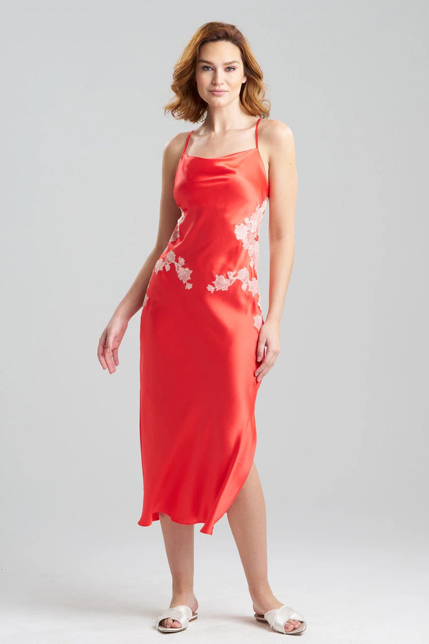 Lolita Lace Silk Slip Dress