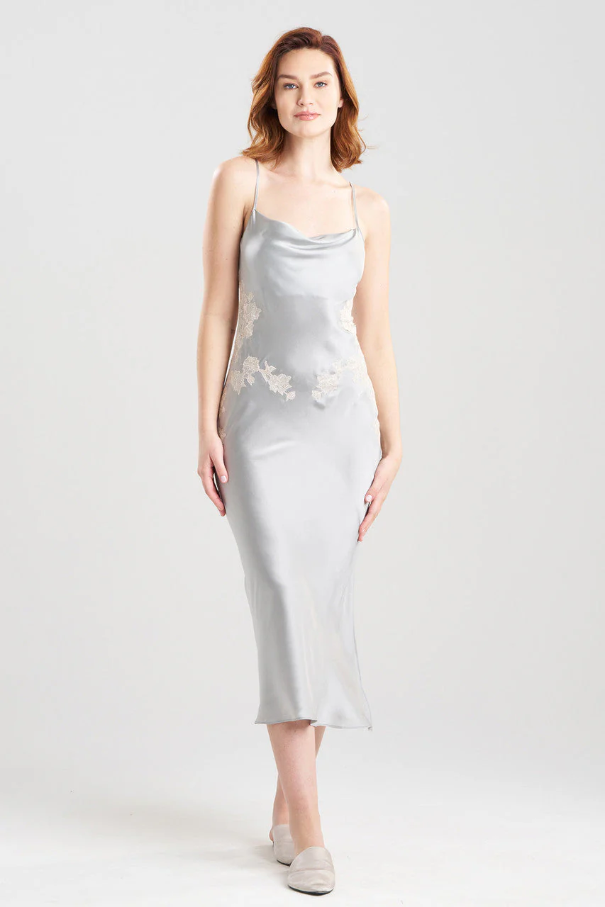 Lolita Lace Silk Slip Dress