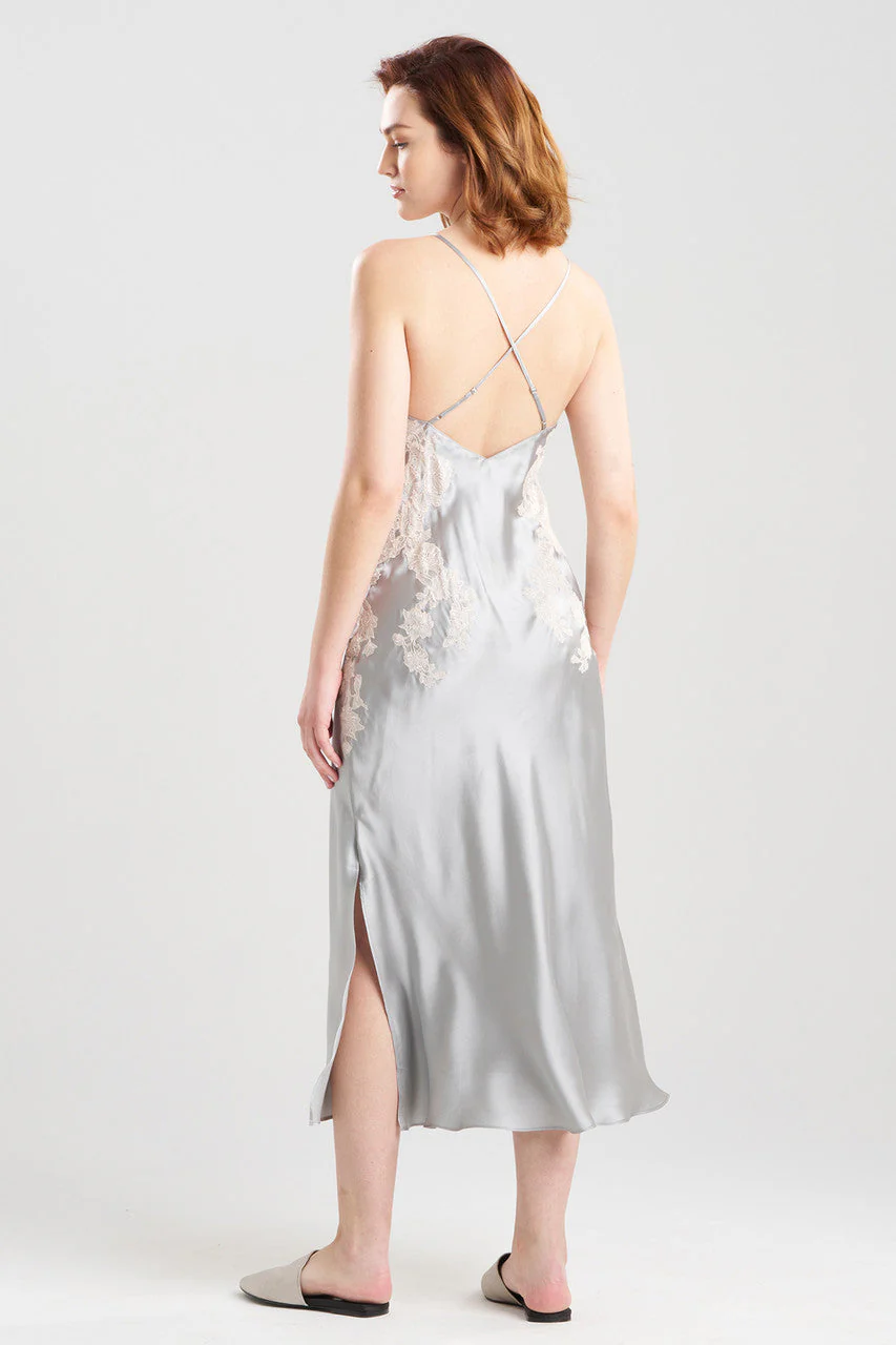 Lolita Lace Silk Slip Dress - Image 2