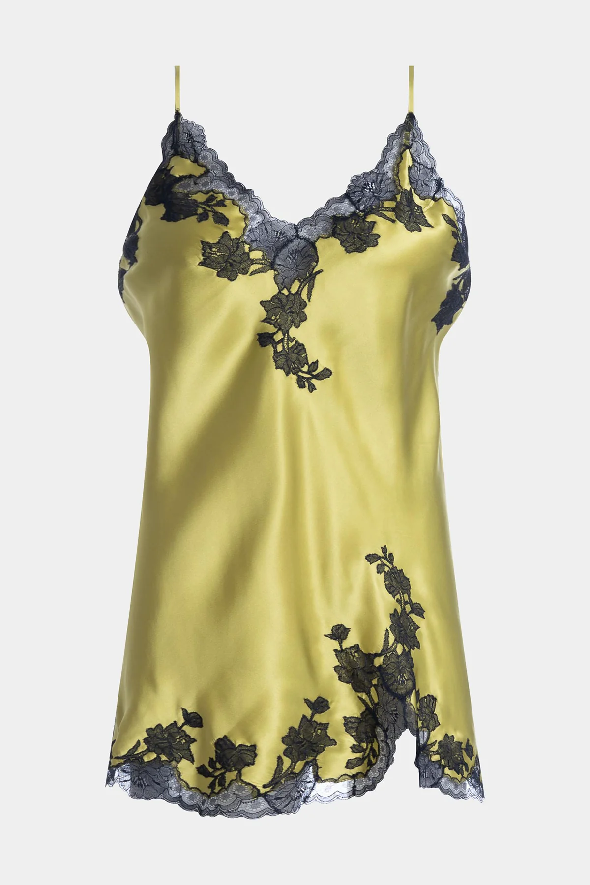 Lolita Lace Trim Silk Chemise - Image 3