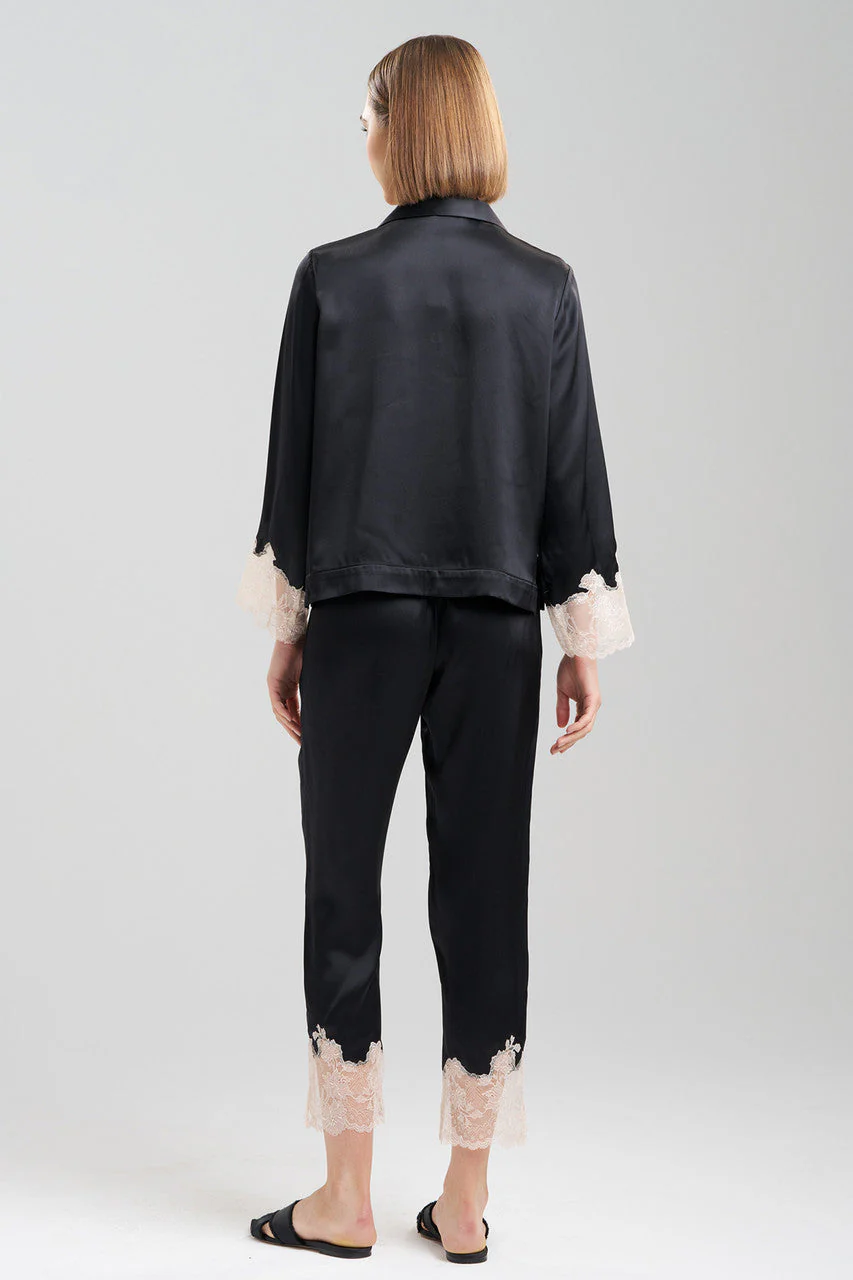 Lolita Lace Trim Silk Notch PJ - Image 4