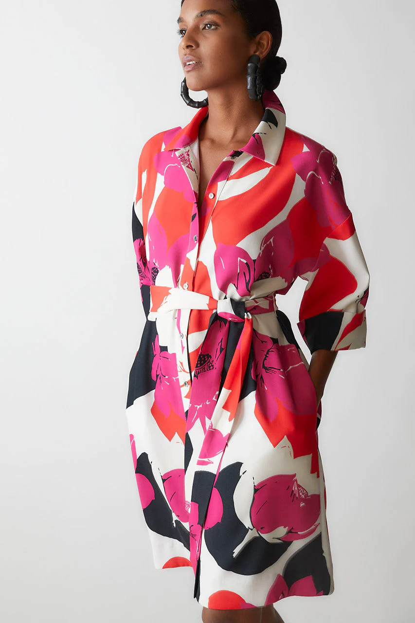 Lotus Belted Shirtdress - Image 2