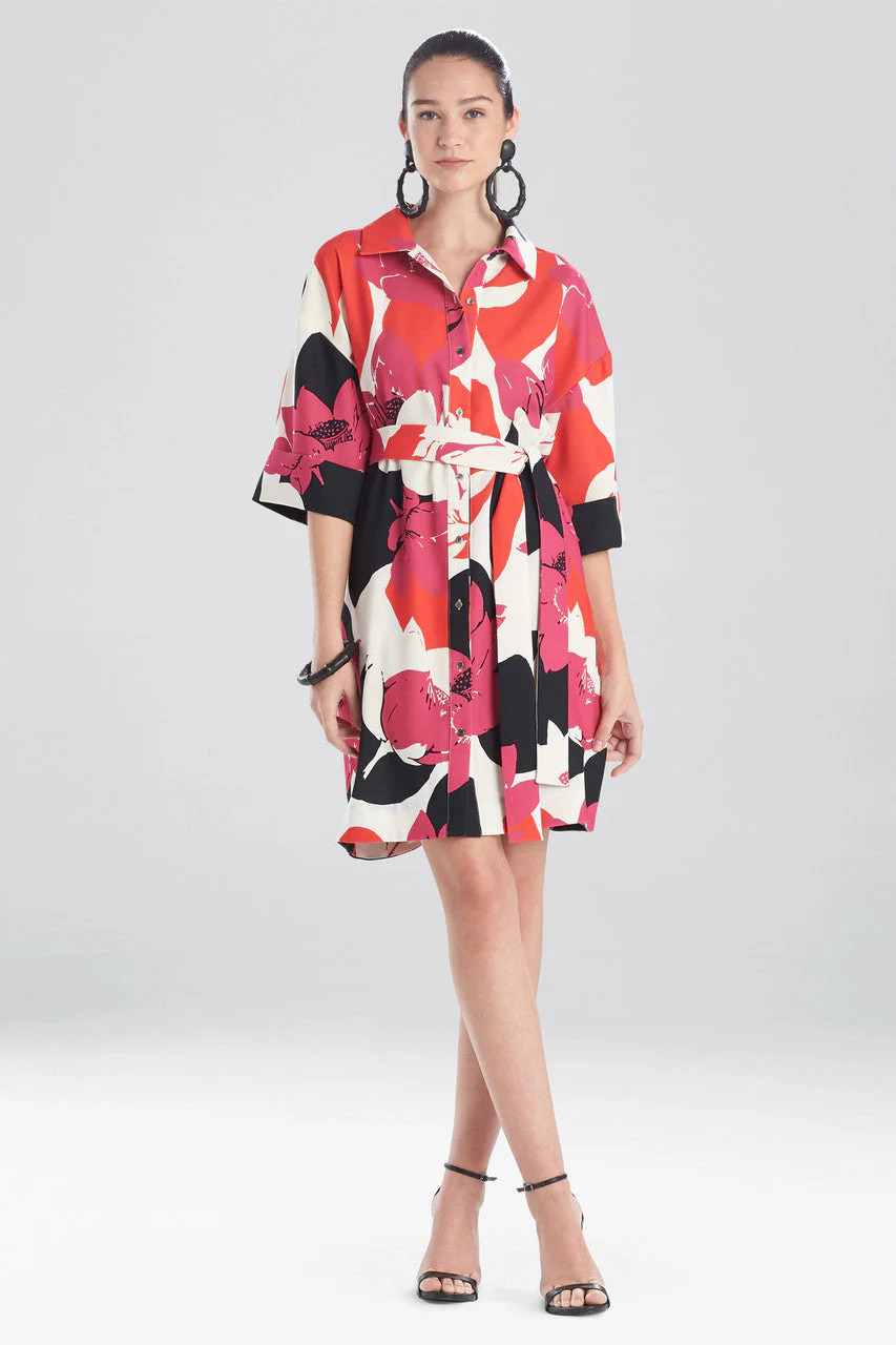 Lotus Belted Shirtdress - Image 3