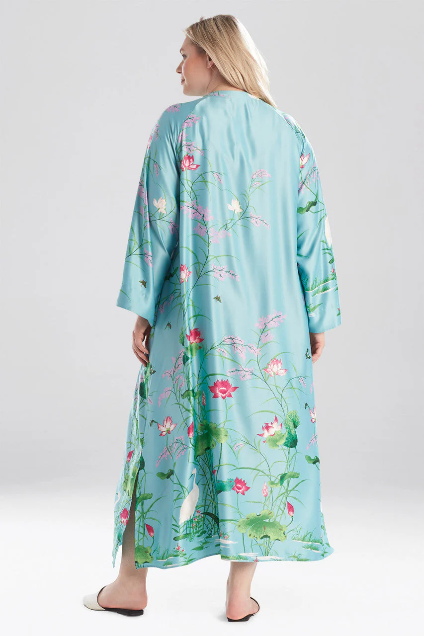 Lotus Garden Zip Caftan - Image 3