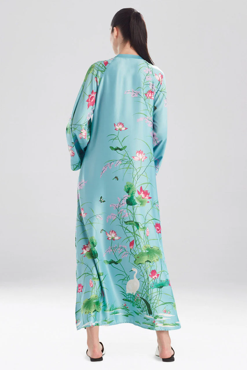 Lotus Garden Zip Caftan - Image 4