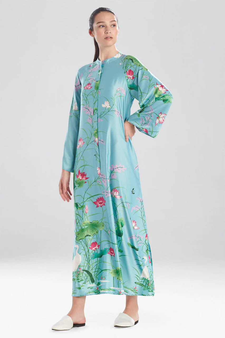 Lotus Garden Zip Caftan - Image 5