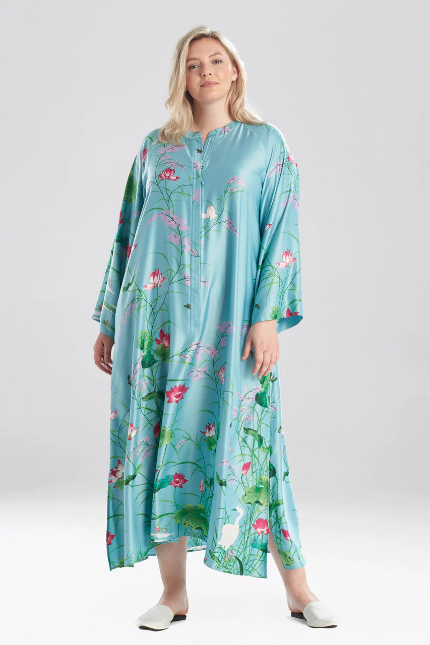 Lotus Garden Zip Caftan - Image 6
