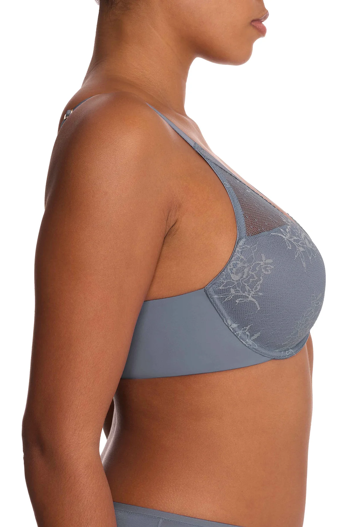 Love Lace Full Coverage Plunge T-Shirt Bra - Image 4