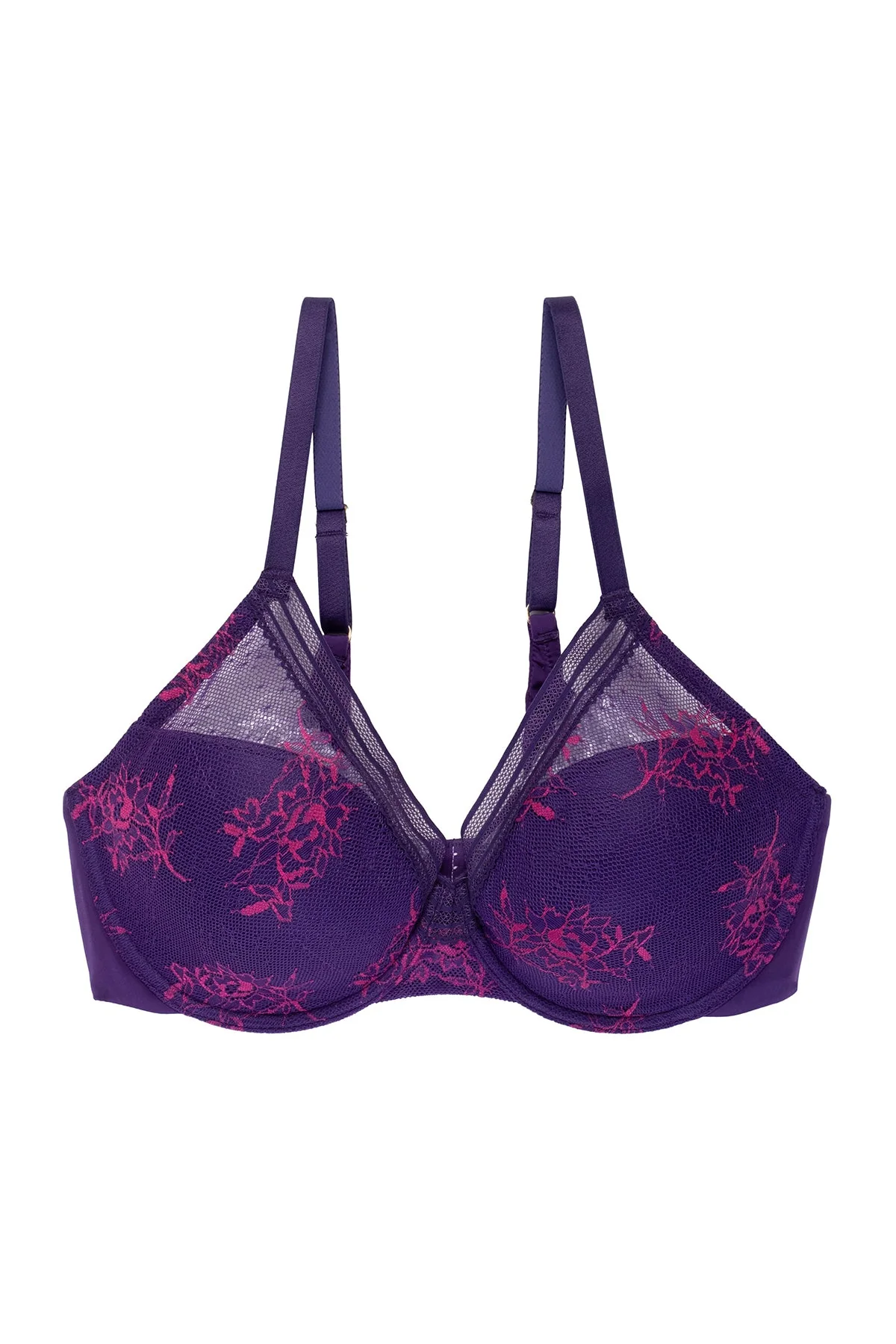 Love Lace Full Coverage Plunge T-Shirt Bra