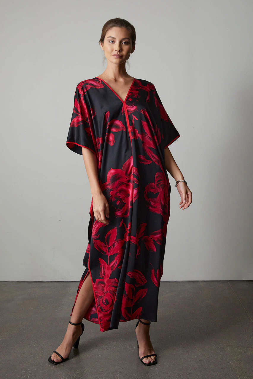 Luxe Mandarin Caftan - Image 4