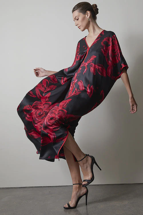 Luxe Mandarin Caftan - Image 5